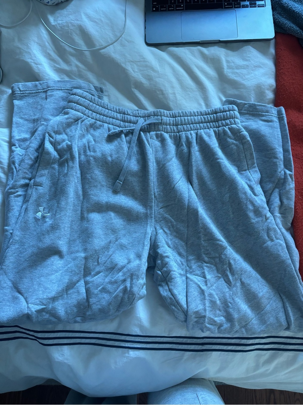 Under Armour Heather Gray Fleece Shorts